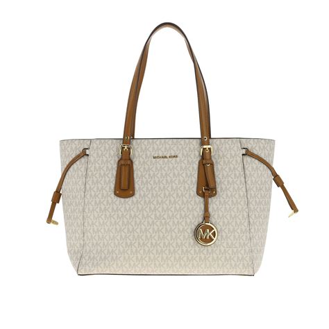 michael kors cream tote bag|michael kors tote bags sale.